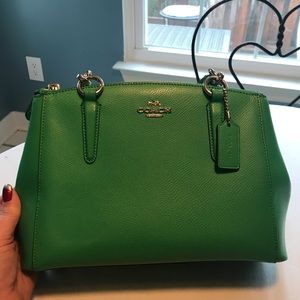 Green Coach Mini Satchel